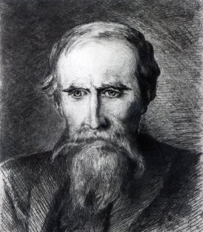 Sir Leslie Stephen, 1889 by Anna Lea Merritt